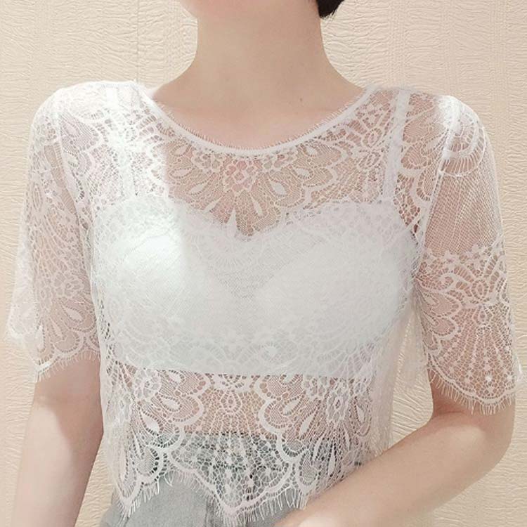 S〜XL レディース シアートップス ノースリーブ用 tシャツ ラメ 袖 付け袖 二の腕隠し 5分袖 重ね着 体型カバー プルオーバー つけ レディース 肌着 インナートップスS〜XL レディース シ